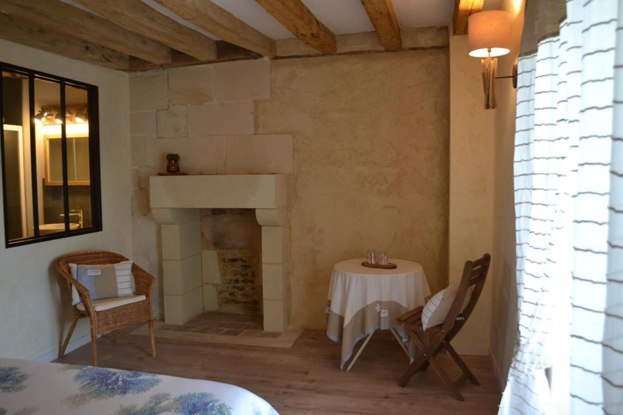 Escale A Villeperdue Chambre Hellulaug Saint-Épain エクステリア 写真